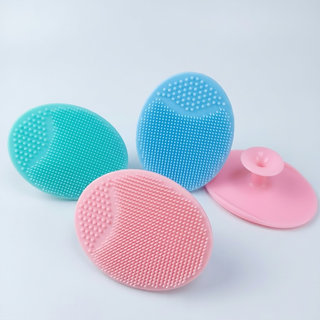 Virotenacosh Deep Pore Cleansing Brush – Gentle Silicone Face Scrubber for Radiant Skin & Effortless Exfoliation