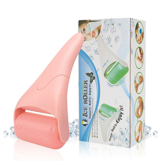 Virotenacosh Premium Ice Roller for Face & Eye - Professional Facial Massager for Puffiness Relief, Pore Tightening & Skin Soothing - Luxury Skin Care Tool